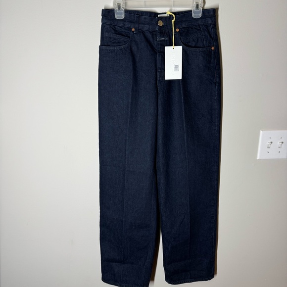NWT CLOSED NIKKA Wide Leg Women’s Jeans DARK BLUE Sz. 26 - Picture 2 of 8